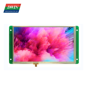 7.0 inch 800*480 65K 900nit Highlight colors Resistive touch screen LVDS multimedia display DVI-I Interface：HDW070_002LZ1