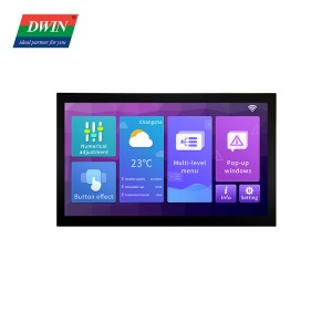 10.1 Inch IPS 200nit 1024*600 Raspberry pi display Capacitive touch Toughened Glass Cover Driver free HDMI Panel  Model:HDW101_001L