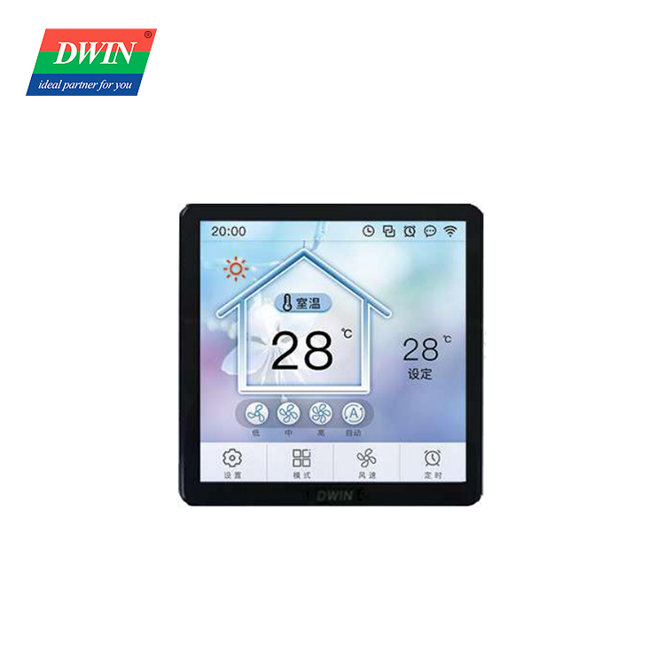 High Performance  Round Tft Lcd Display -
 4.1 Inch IOT Smart LCD Thermostat  Model: TC041C11 U(W) 04  – DWIN