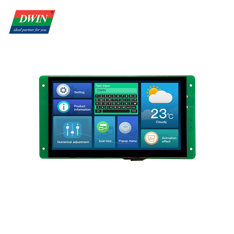 High Quality for Tft Lcd Module -
 7.0 Inch T5L ASIC Function Evaluation Board  Model: EKT070A  – DWIN