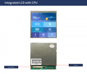 4.1 Inch Square INCELL LCD  DMG72720T041-06WTC(Industrial grade)