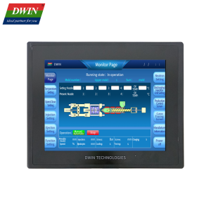 9.7 Inch 1024*768 Capacitive Linux Display with Shell DMT10768T097_35WTC (Industrial Grade)