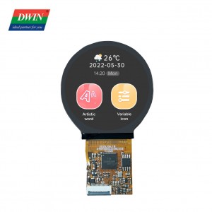 2.1 Inch 480*480 Circular LCD screen Model: DMG48480F021_05WN(COF Series)
