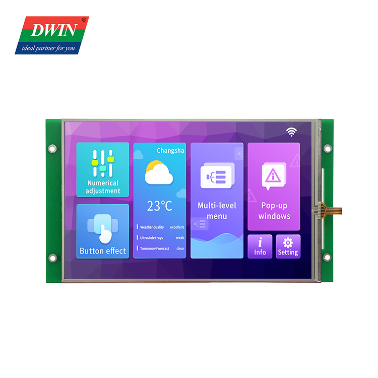 2021 Latest Design  Hdmi Touchscreen -
 T5L UART LCD 8.0inch Module  – DWIN